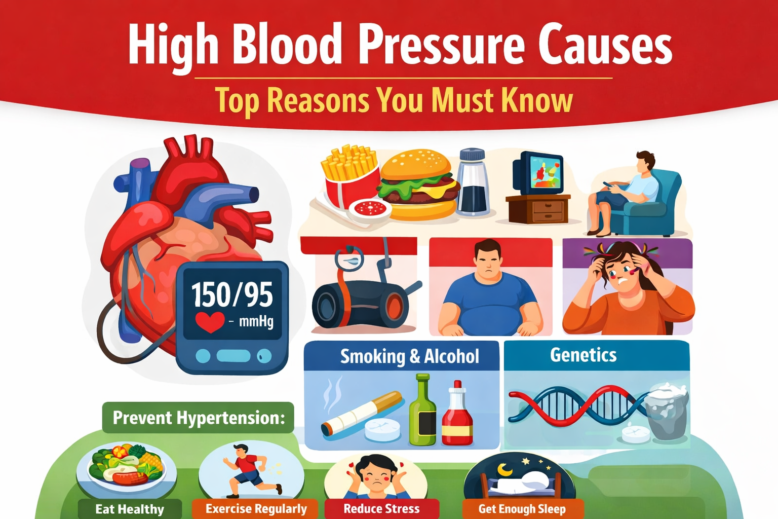 High Blood Pressure Causes